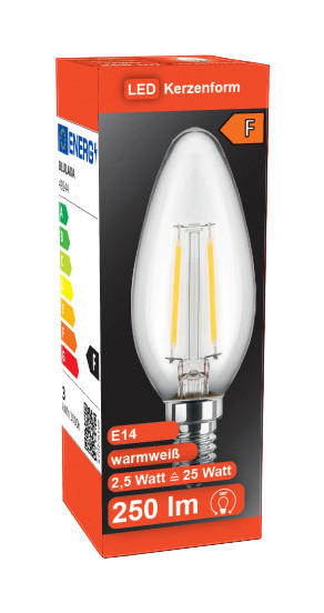 Blulaxa Kerzenlampe E14 LED-Kerzenlampe_Blulaxa E14 - klar (3,50cm) - Blulaxa