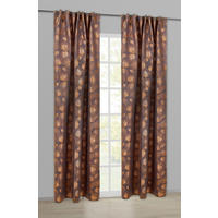 Kombivorhang Claudia grau B/L: ca. 140x245 cm Claudia - Kupfer/grau (140,00/245,00cm)