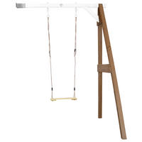 AXI Einzel-Anbauschaukel braun B/H/T: ca. 171x215x160 cm Einzel-Anbauschaukel - braun/weiß (171,00/215,00/160,00cm) - AXI