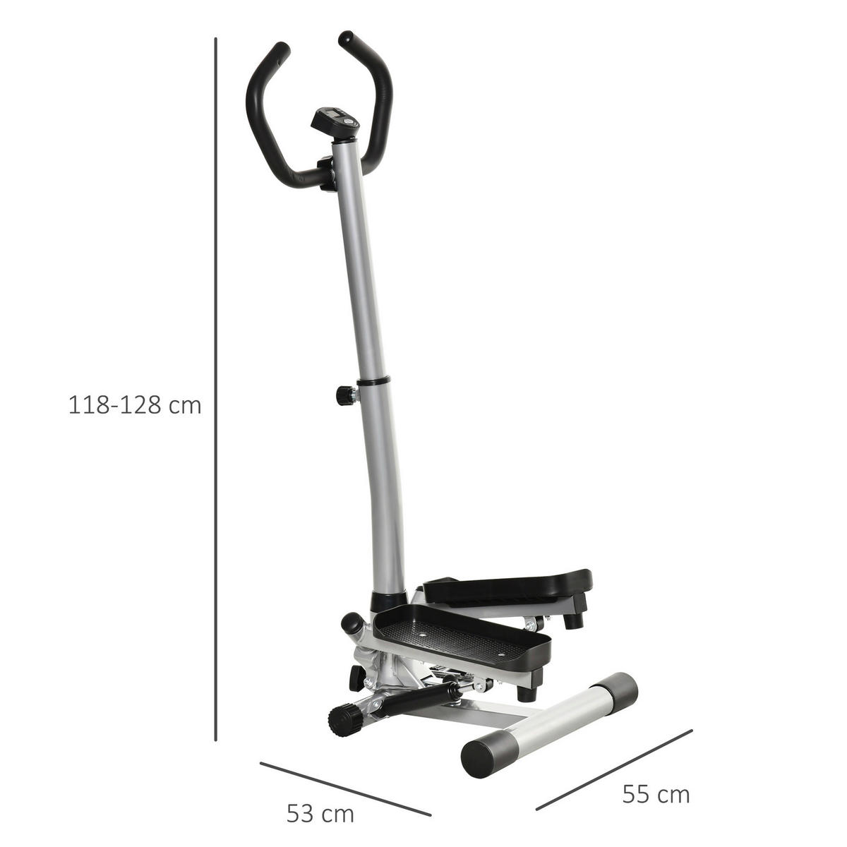 HOMCOM Stepper Stepper - (55,00/53,00/128,00cm) - HOMCOM
