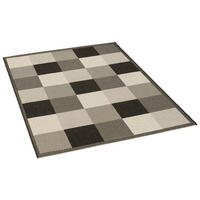 In-/Outdoor-Teppich Ambiente schwarz B/L: ca. 160x230 cm Ambiente - schwarz (160,00/230,00cm)