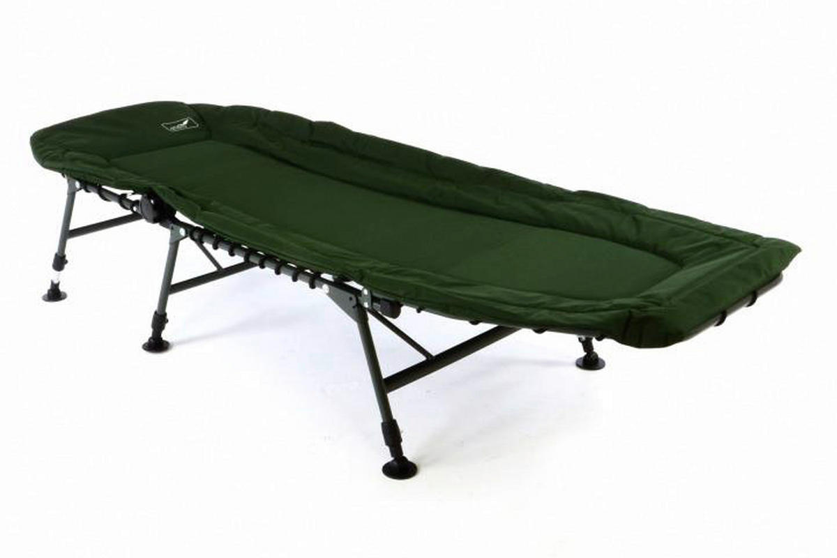 VCM Campingliege grün Stahl B/H/L: ca. 74x38x200 cm Campingliege - grün (200,00/74,00/38,00cm) - VCM