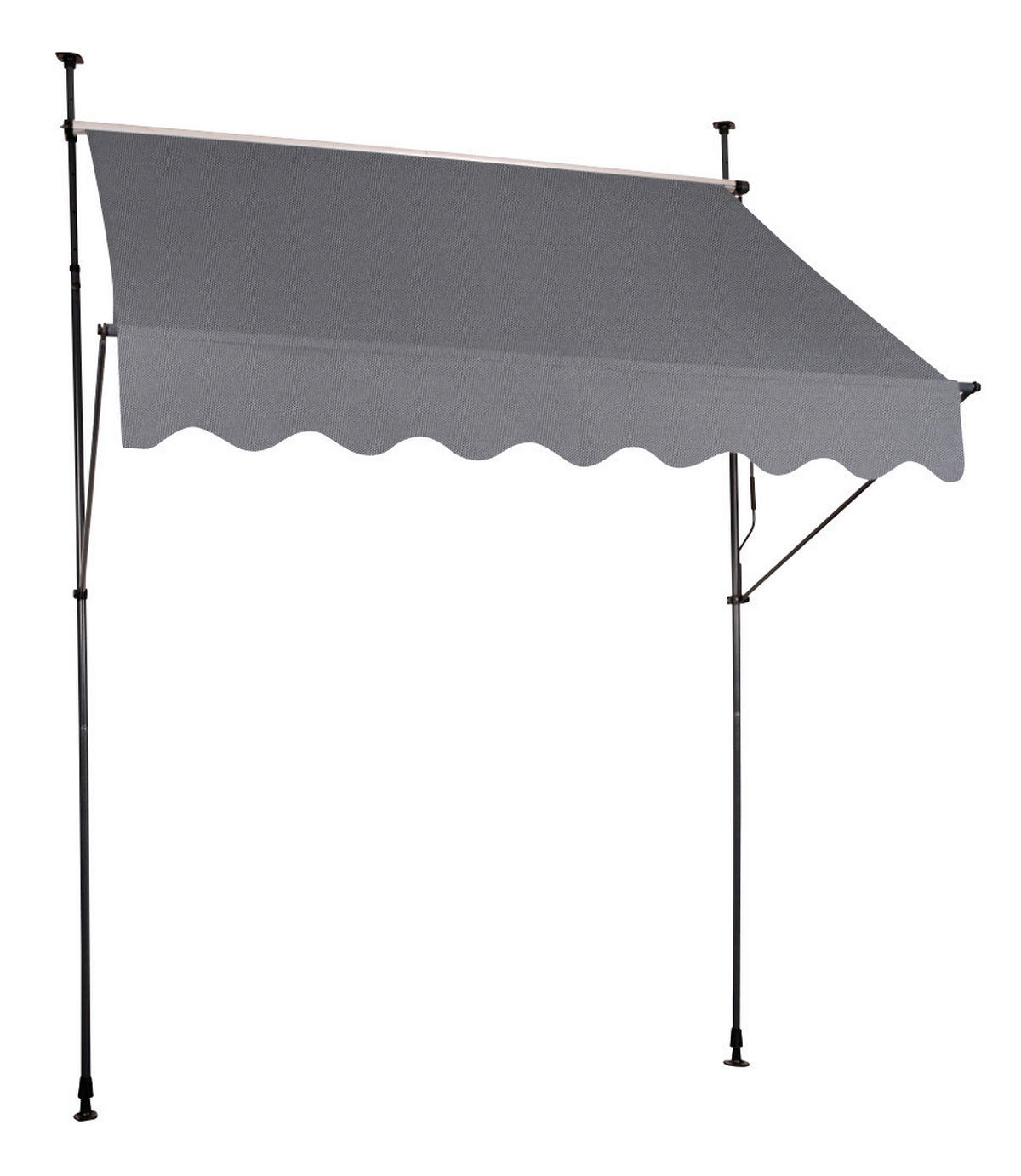 Klemm-Markise Amrum grau B/L: ca. 295x150 cm Amrum - grau (295,00/150,00cm)