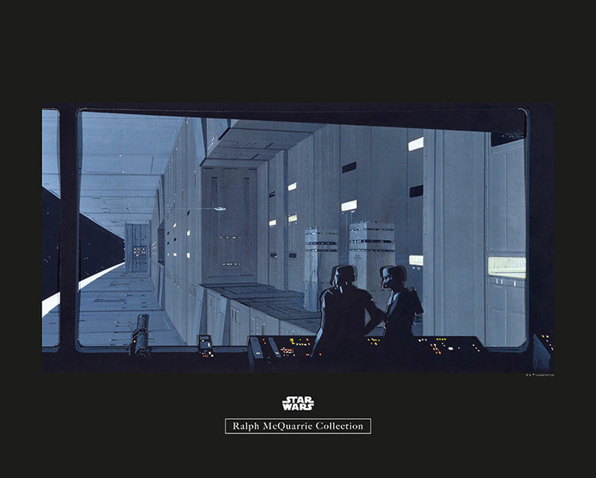 Komar Poster Star Wars Classic RMQ Death Star Co Star Wars - Classic B/L: ca. 50x40 cm Star Wars Classic RMQ Death Star Co - (50,00/40,00cm) - Komar