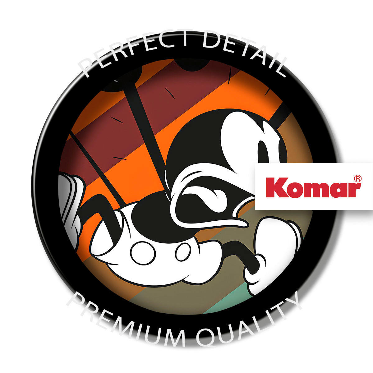 Komar Fototapete Mickey Mouse up and away D: ca. 125 cm Mickey Mouse up and away - (125,00cm) - Komar