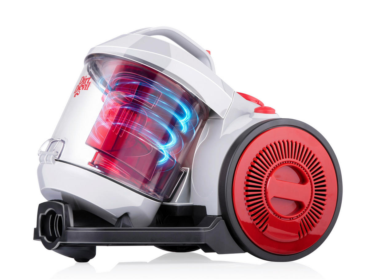 Dirt Devil Bodenstaubsauger DD2503 weiß rot Bodenstaubsauger_DD2503 - weiß/rot - Dirt Devil