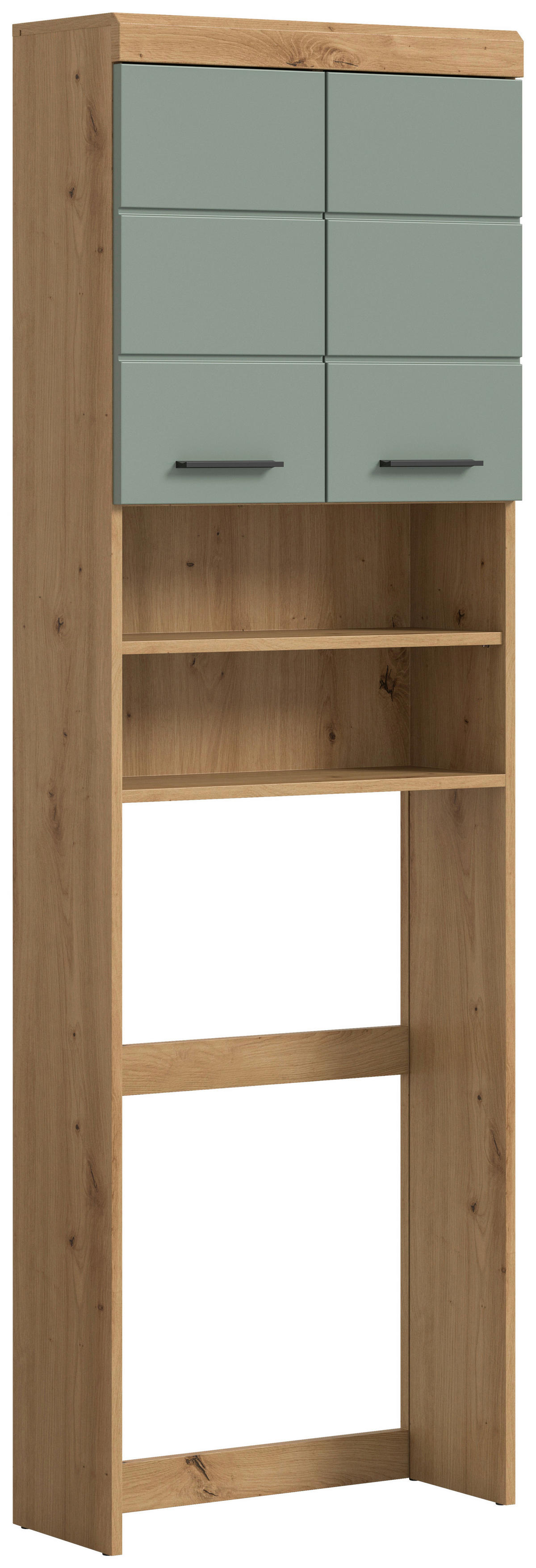 Waschmaschinenumbauschrank Scout Eiche Artisan Nachbildung salbei Nachbildung B/H/T: ca. 63x191x24 cm Scout - Eiche/salbei (63,00/191,00/24,00cm) - xonox.home