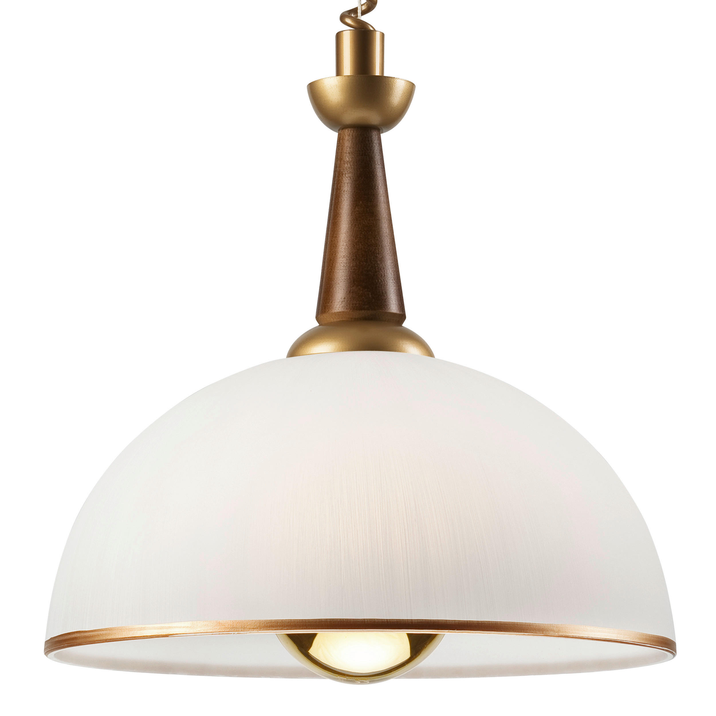 Thumbnail - Lamkur Deckenleuchte gold Glas B/H/L: ca. 64x30x64 cm E27 1 Brennstellen