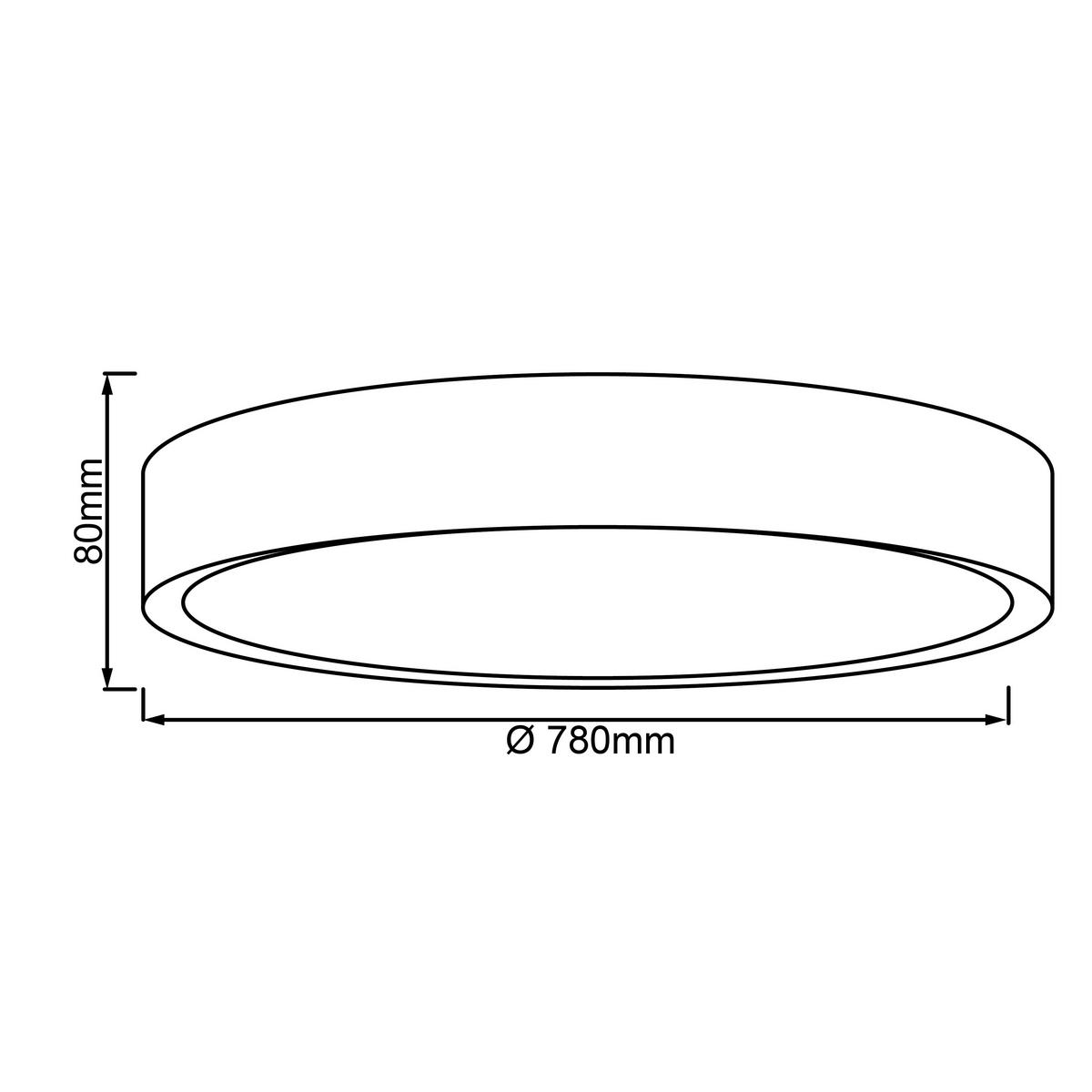 kaufen POCO Kunststoff Deckenleuchte XXL H/D: Brilliant bei 8x78 ca. cm weiß Slimline schwarz HK17795S76 ▷ Metall online