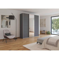 Kleiderschrank Kulmbach grau B/H/T: ca. 203x229x62 cm Kulmbach - Alu/grau (203,00/229,00/62,00cm)