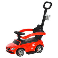 HOMCOM Kinder-Rutschauto rot B/H/L: ca. 40x83x84 cm Rutschauto - rot/schwarz (84,00/40,00/83,00cm) - HOMCOM