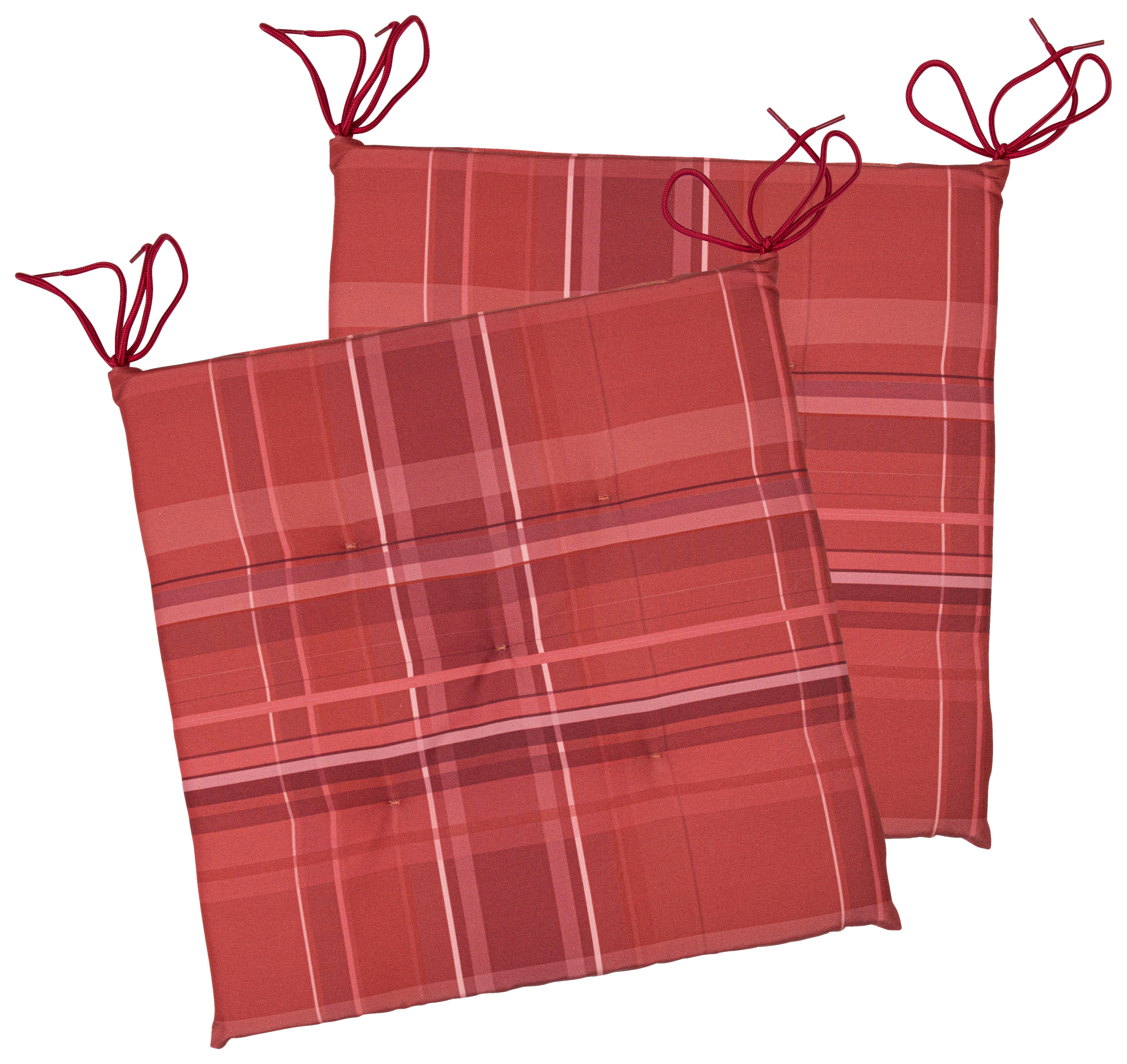 Auflage Mia weinrot Polyester B/H/L: ca. 40x4x40 cm Mia - weinrot (40,00/40,00/4,00cm)