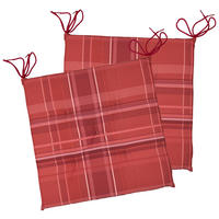 Auflage Mia weinrot Polyester B/H/L: ca. 40x4x40 cm Mia - weinrot (40,00/40,00/4,00cm)