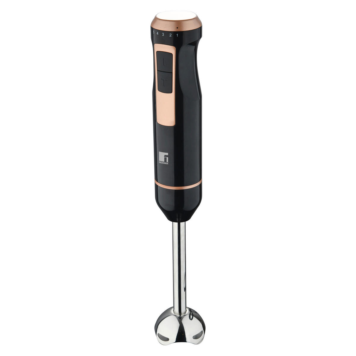 BERGNER Stabmixer schwarz Edelstahl B/H/L: ca. 8x22,5x13 cm COPPER - schwarz (13,00/8,00/22,50cm) - BERGNER