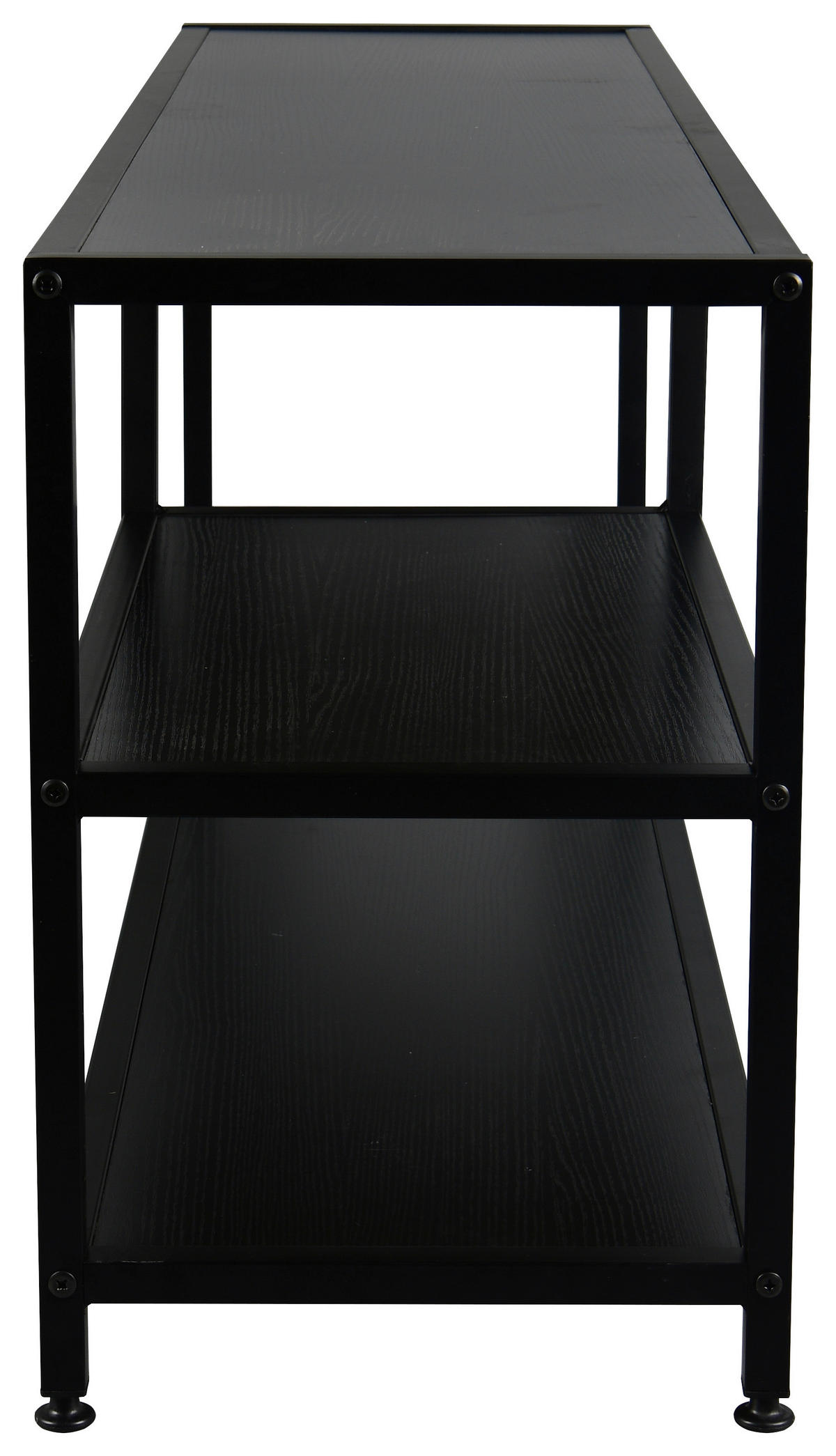 Konsole Theresa schwarz Metall B/H/T: ca. 120x50x33 cm Theresa - schwarz (120,00/50,00/33,00cm)