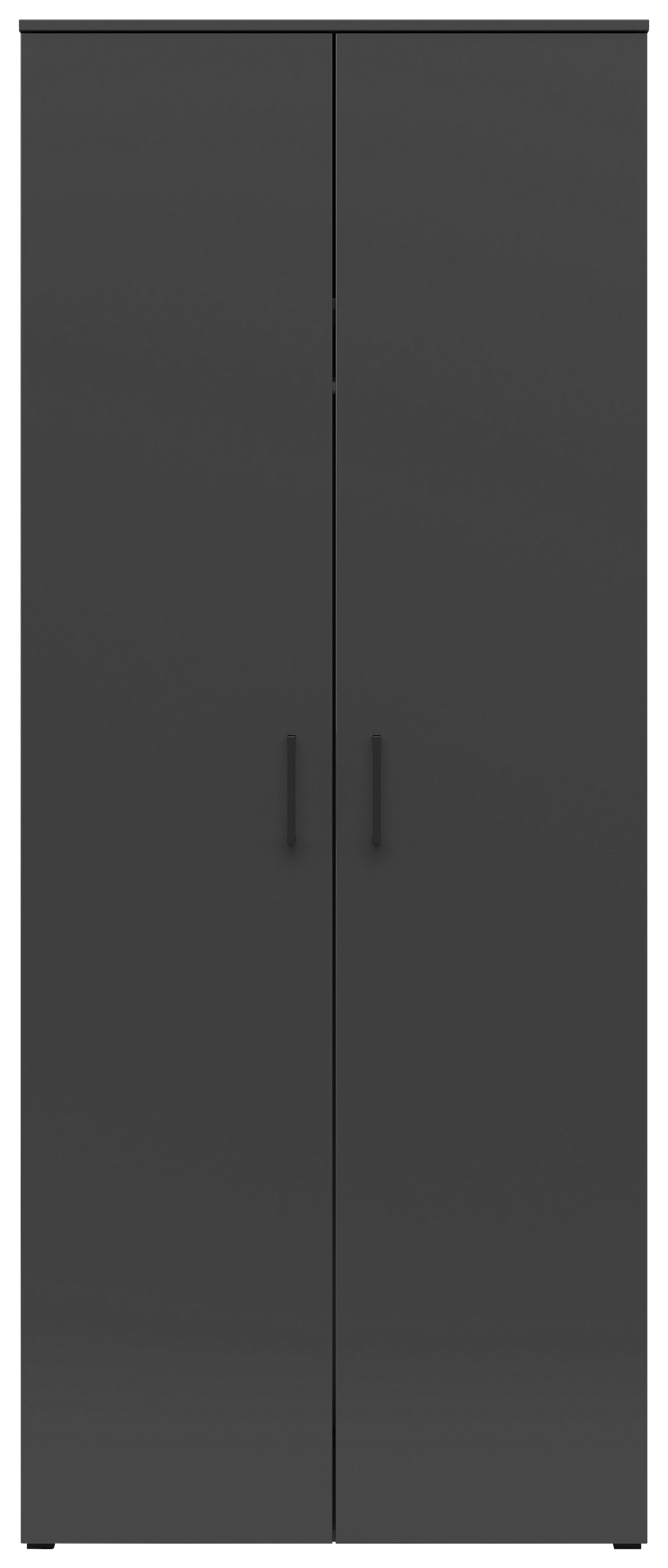 Schrank Multi-Stauraum Typ 39 anthrazit B/H/T: ca. 80x195x52 cm Multi-Stauraum Typ 39 - anthrazit (80,00/195,00/52,00cm)