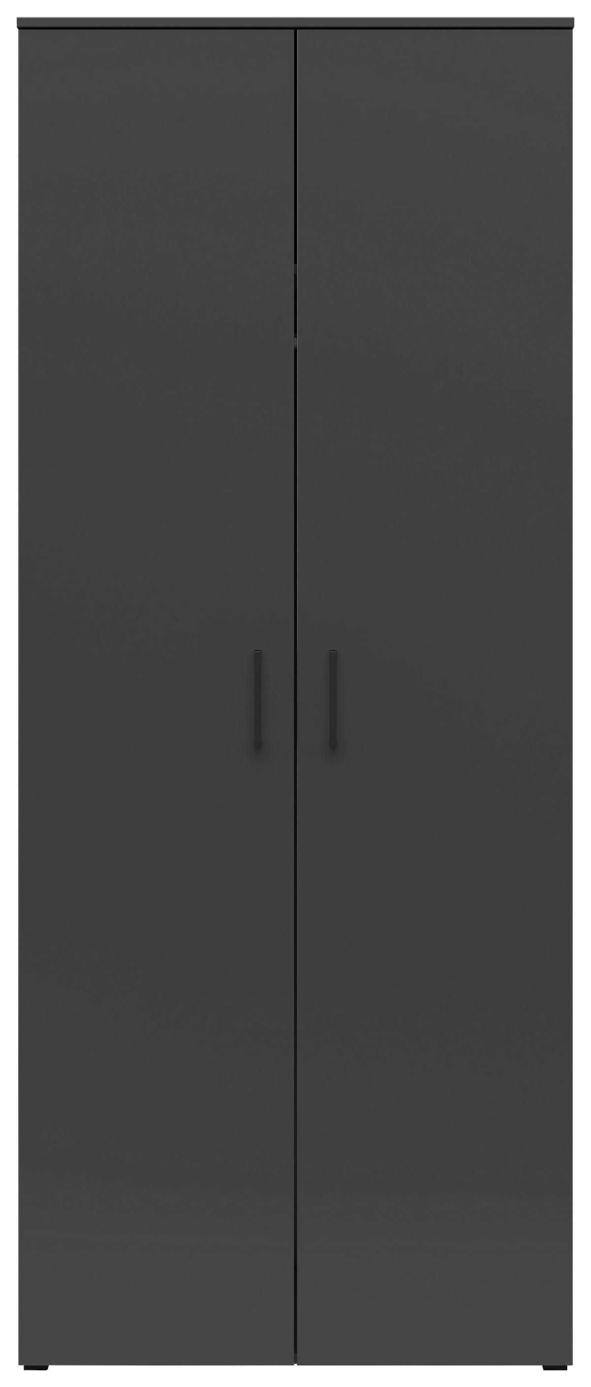 Schrank Multi-Stauraum Typ 39 anthrazit B/H/T: ca. 80x195x52 cm Multi-Stauraum Typ 39 - anthrazit (80,00/195,00/52,00cm)