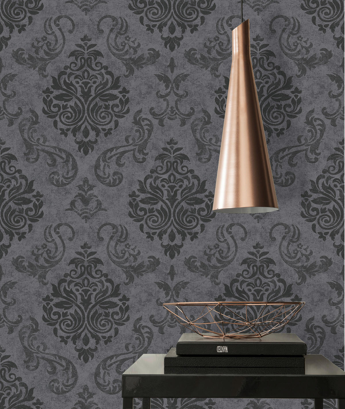 A.S.Creation Vliestapete Memory 3 Barock schwarz B/L: ca. 53x1005 cm Memory 3 - schwarz (53,00/1005,00cm) - A.S.Creation