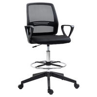 Drehstuhl 921-187 schwarz 921-187 - schwarz (59,50/126,00/60,00cm) - Vinsetto