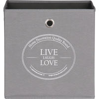 Motivbox Live anthrazit B/H/T: ca. 32x32x32 cm Live - anthrazit (32,00/32,00/32,00cm)