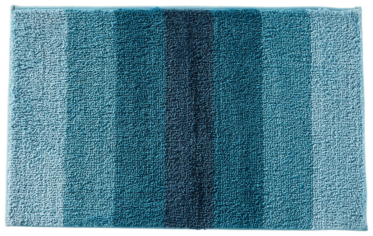 Badematte Farbverlauf Farbverlauf - türkis (80,00/50,00cm)