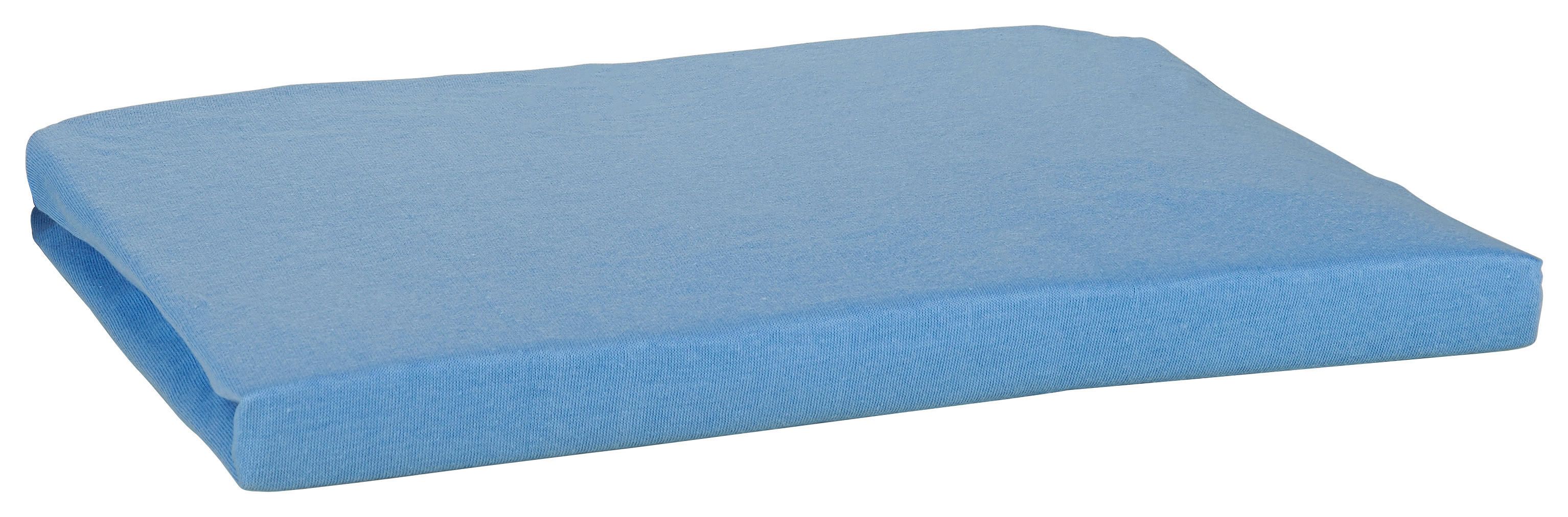 Jersey Spannbetttuch Spannbetttuch_Jersey 100x200cm - hellblau (100,00/200,00cm) - Elegance