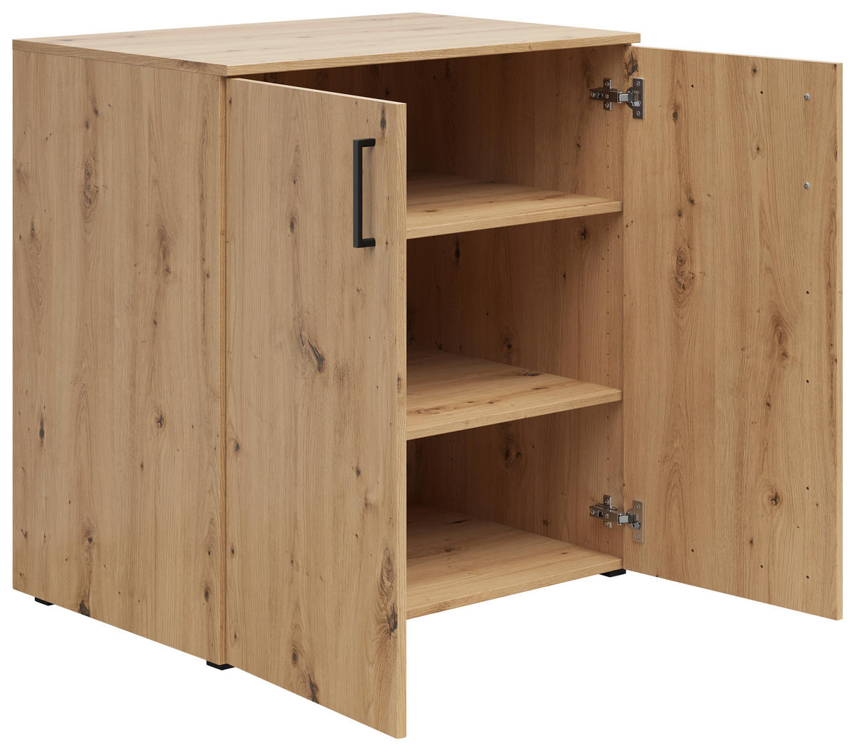 Kommode Multi-Stauraum Typ 25 Eiche Artisan Nachbildung B/H/T: ca. 80x83x52 cm Multi-Stauraum Typ 25 - Eiche (80,00/83,00/52,00cm)