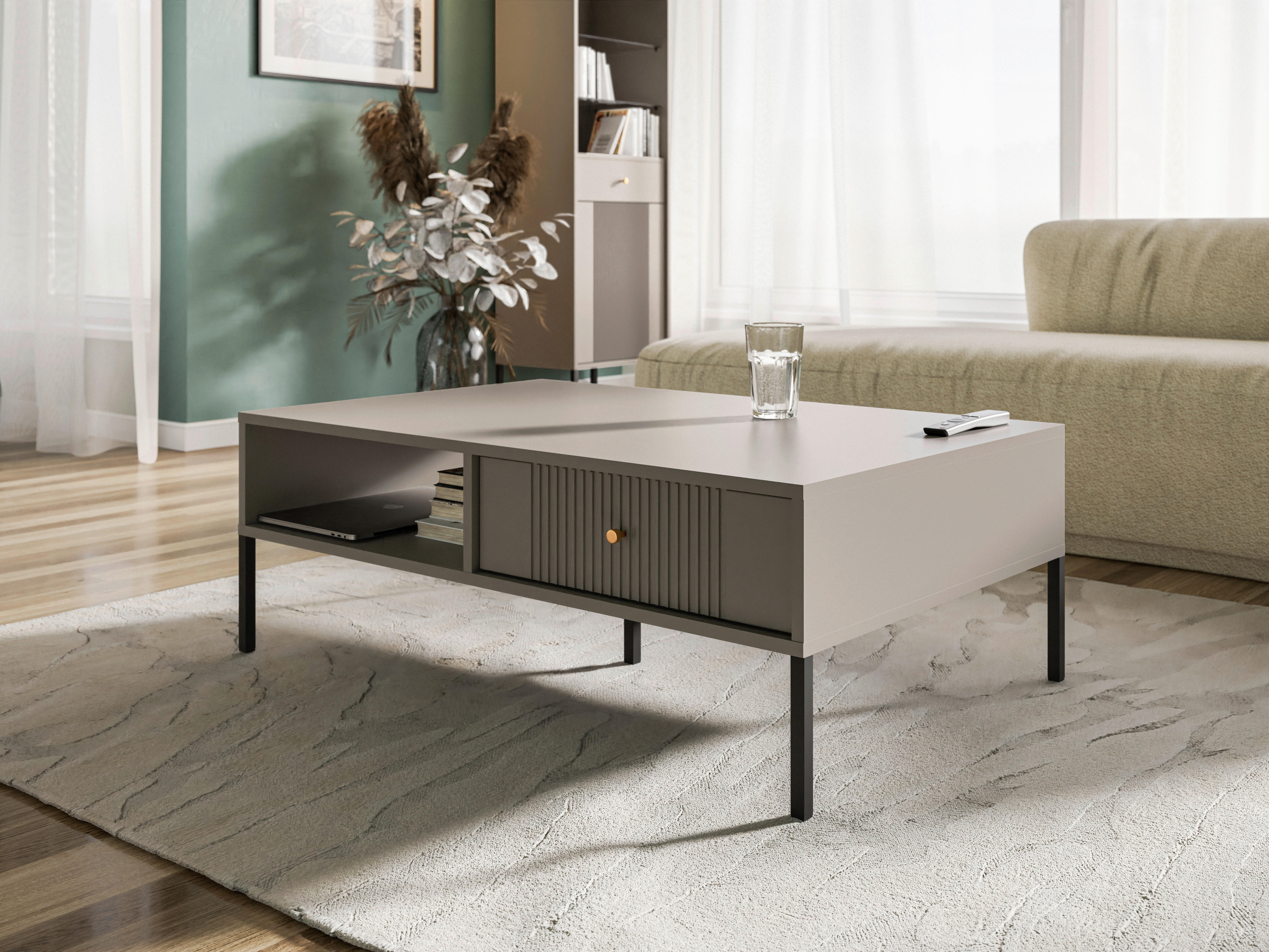 Thumbnail - WIPMEB Couchtisch ISEO Cashmere B/H/T: ca. 139,8x37x76,4 cm