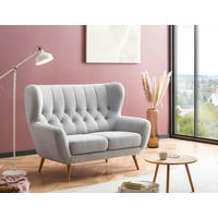 Sofa hellgrau B/H/T: ca. 137x101x95 cm Falun_2_Sofa_2-sitzig - hellgrau (137,00/101,00/95,00cm)