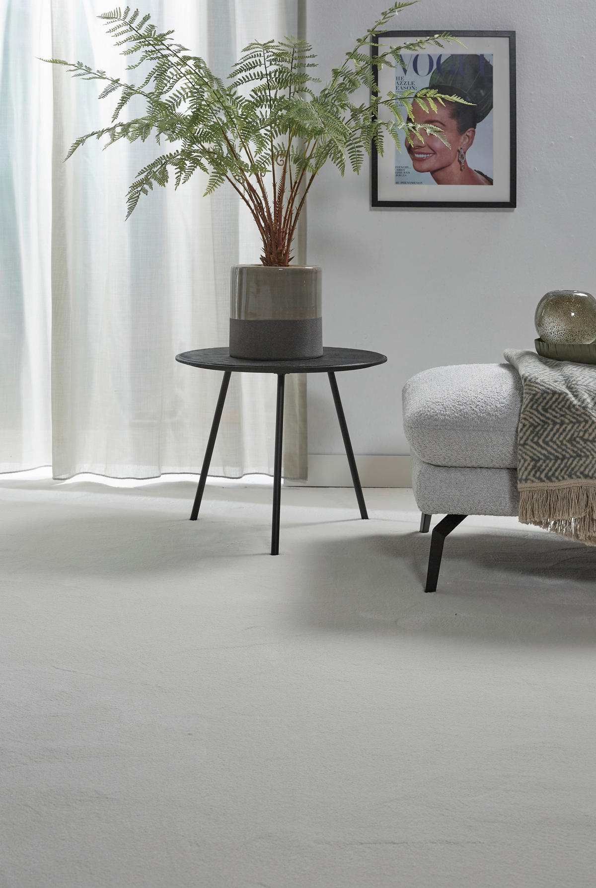 Malediven Teppichboden Malediven creme B: ca. 400 cm pro m² Malediven - creme (400,00cm) - Malediven