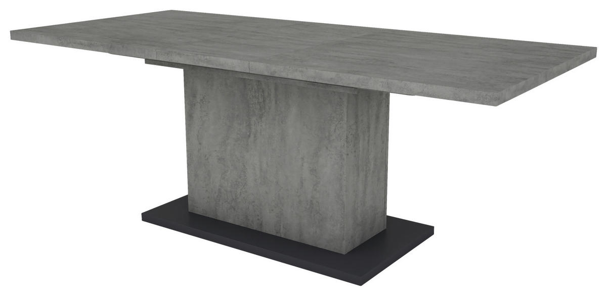 Tisch ATHEN Beton B/H/T: ca. 160x75x90 cm ATHEN - Beton (160,00/75,00/90,00cm) - byLIVING