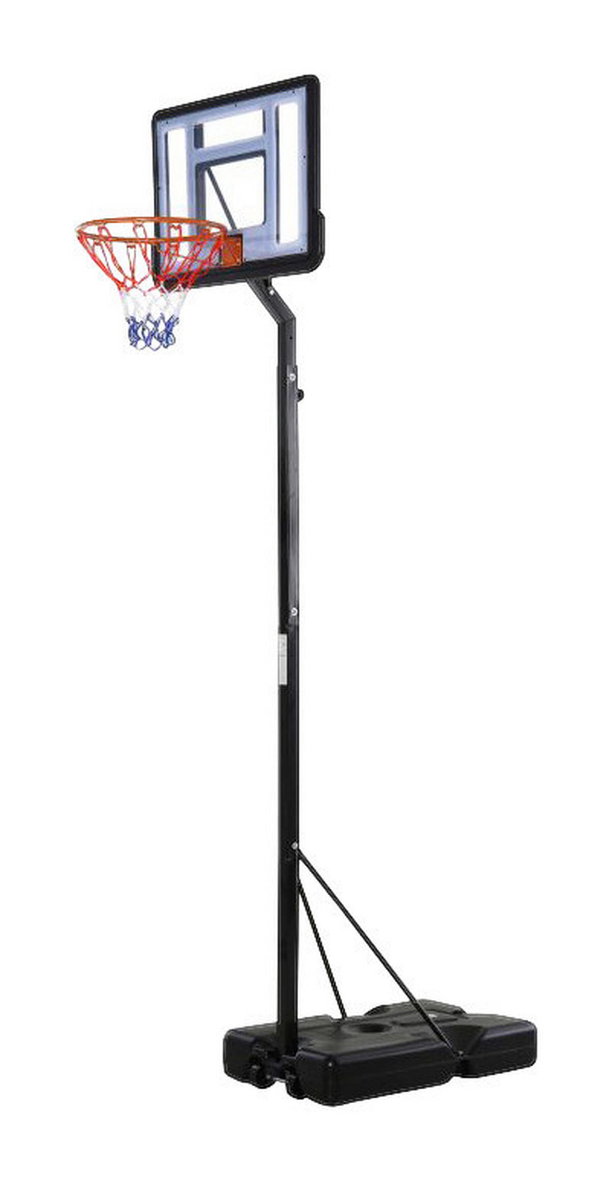 HOMCOM Basketballkorb schwarz H/L: ca. 350x86 cm Basketballkorb - schwarz (86,00cm) - HOMCOM