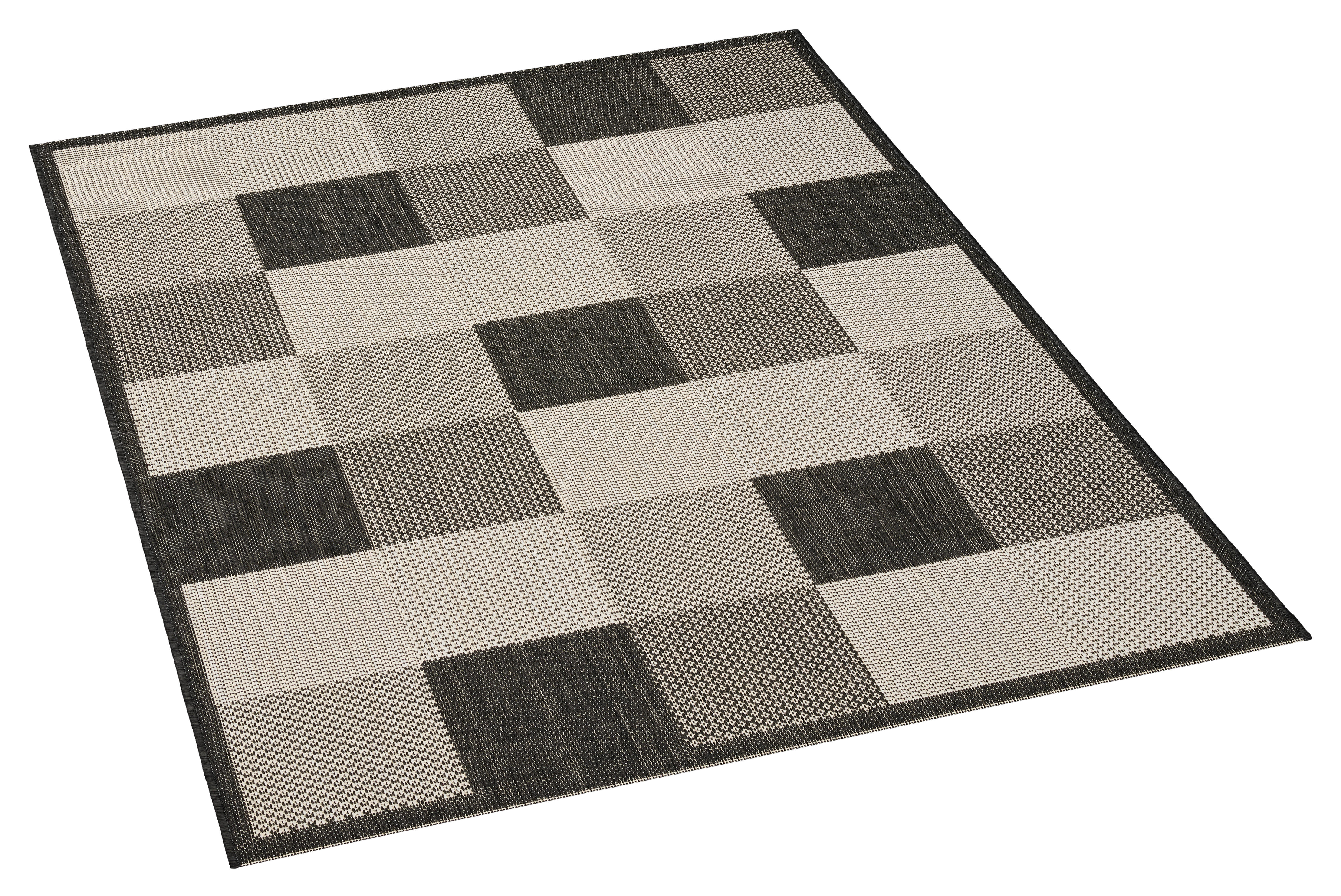 In-/Outdoor-Teppich Ambiente schwarz B/L: ca. 200x290 cm Ambiente - schwarz (200,00/290,00cm)