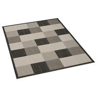 In-/Outdoor-Teppich Ambiente schwarz B/L: ca. 120x170 cm Ambiente - schwarz (120,00/170,00cm)