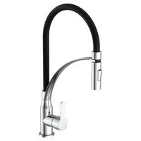 Spültisch-Armatur Carneo schwarz Spültischarmatur_Carneo chrom/schw. - schwarz/Chrom (5,50/47,50/28,00cm) - Eisl