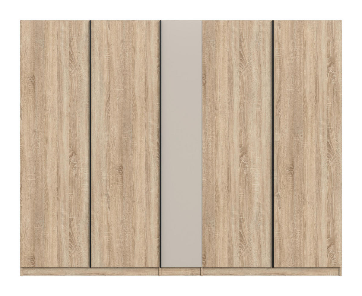 Kleiderschrank OAKLAND Eiche Sonoma Nachbildung Cashmere B/H/T: ca. 230x183x53 cm OAKLAND - Eiche/Cashmere (230,00/183,00/53,00cm) - xonox.home