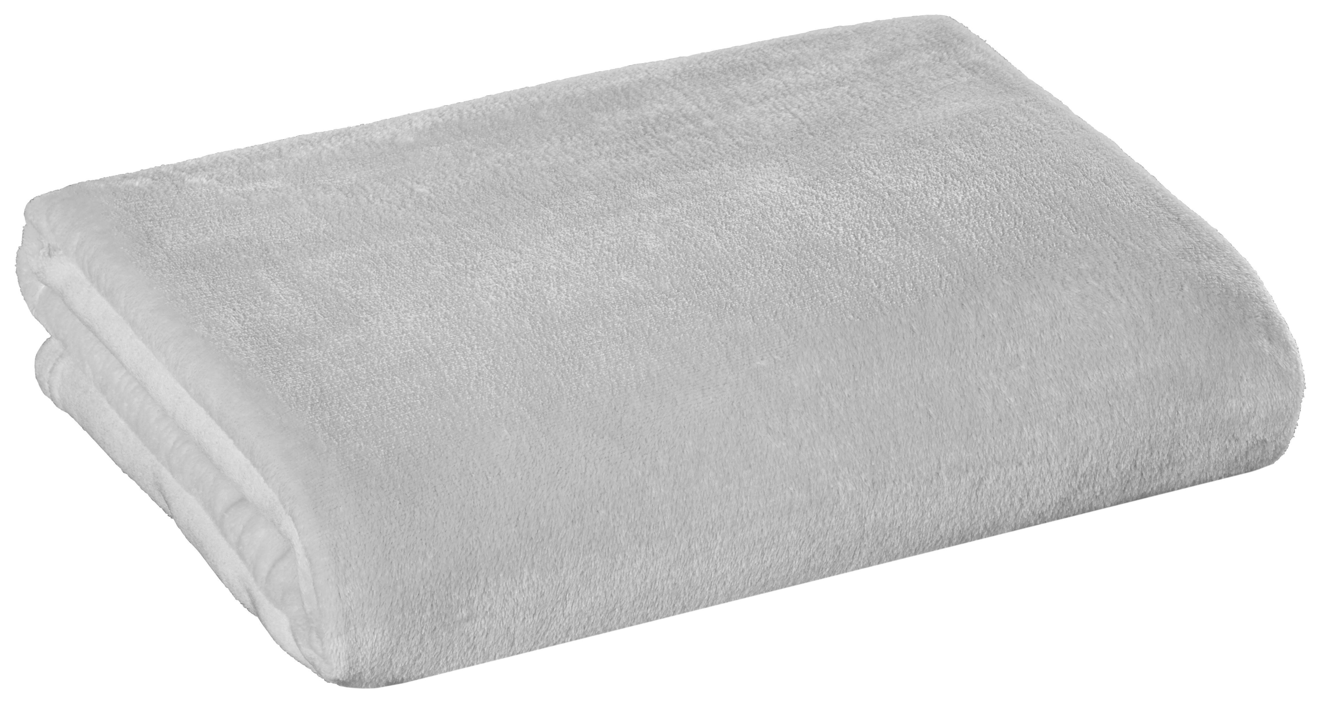 Flanelldecke Flanelldecke_XXL 160x220cm silber - silber (160,00/220,00cm)