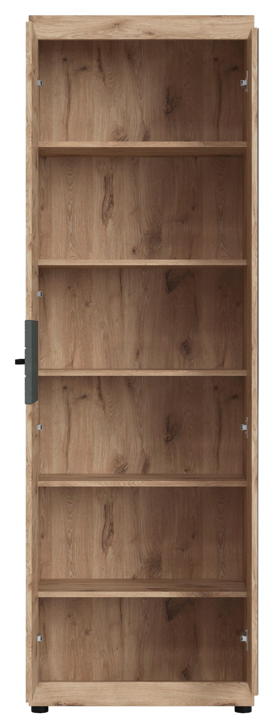 Garderobenschrank Roxy Eiche Viking Nachbildung B/H/T: ca. 65x201x38 cm Roxy - (65,00/201,00/38,00cm)