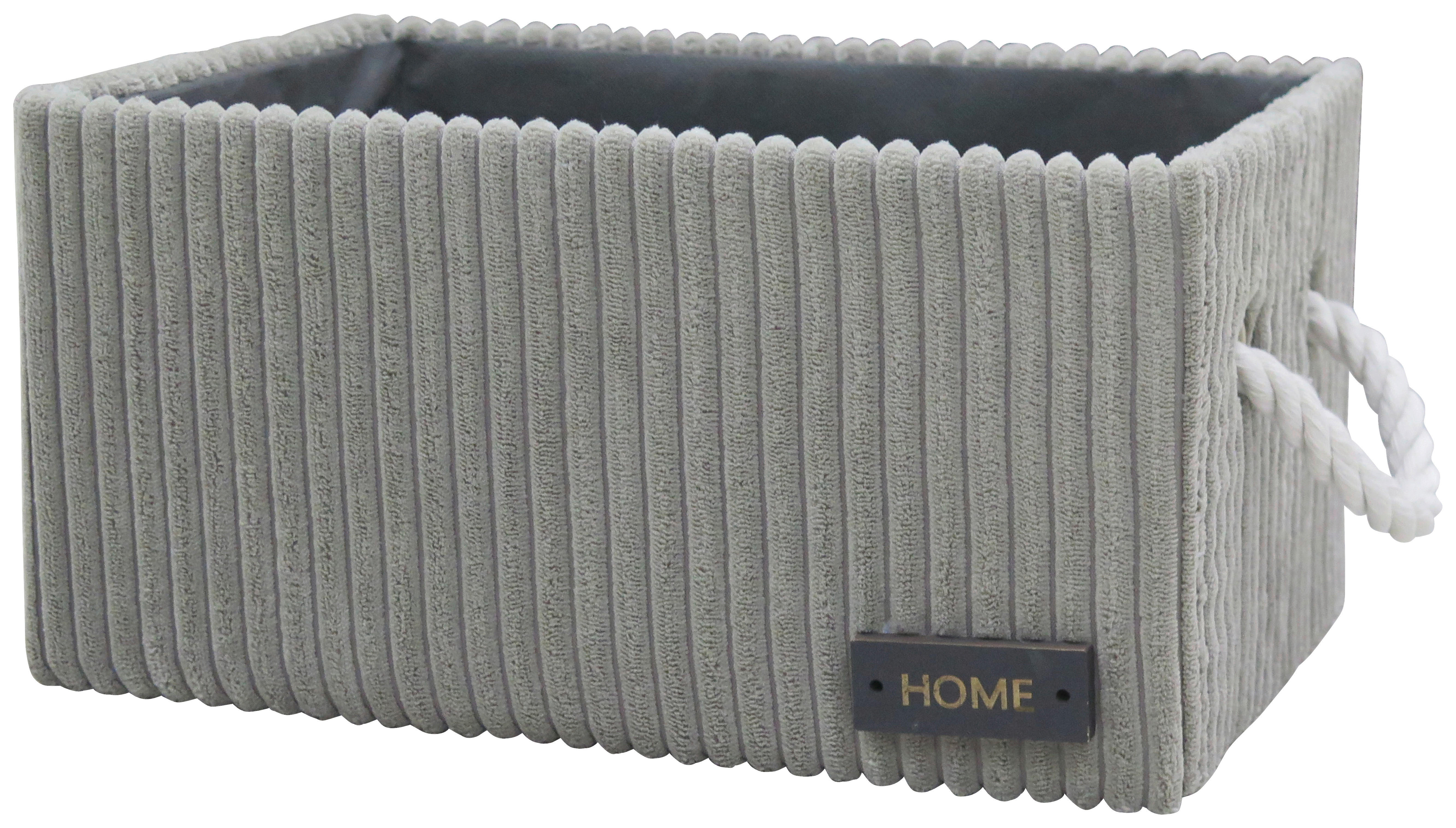 POCOline Korb grau Kord B/H/L: ca. 24x18x34 cm Korb_Sven_M - grau (34,00/24,00/18,00cm) - POCOline