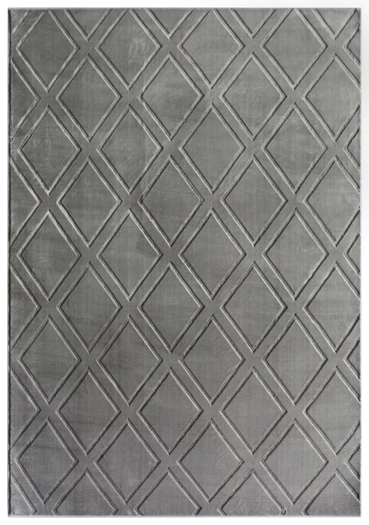 Teppich Monaco grau B/L: ca. 120x160 cm Monaco - grau (120,00/160,00cm)
