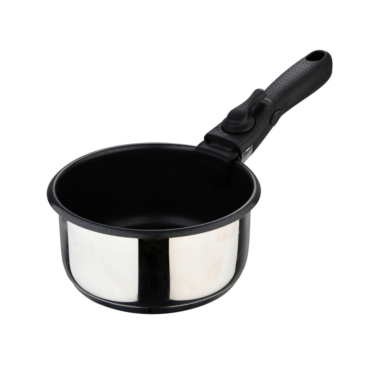 BERGNER Topfset Click & cook silber Edelstahl 4 tlg. Click & cook - silber - BERGNER