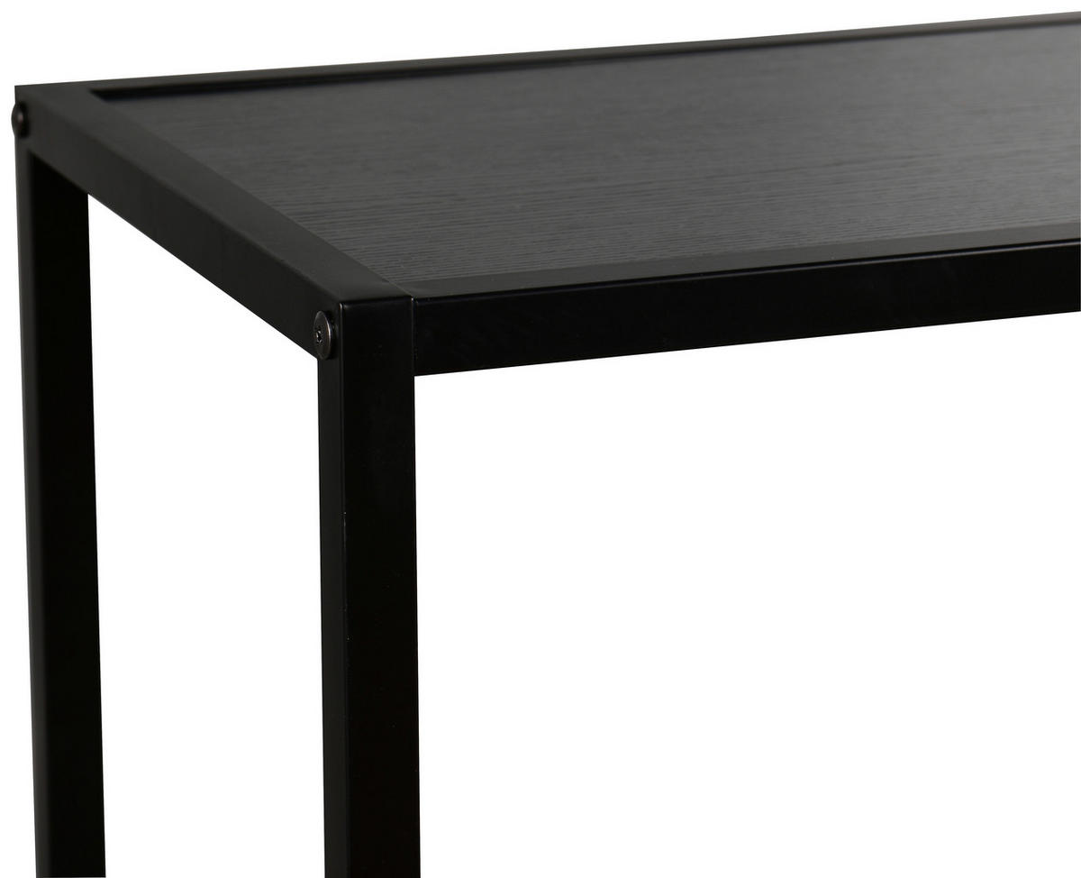Konsole Theresa schwarz Metall B/H/T: ca. 120x50x33 cm Theresa - schwarz (120,00/50,00/33,00cm)