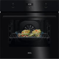 AEG Backofen-Set XXXL80 schwarz B/H/T: ca. 59,5x59,4x56,7 cm XXXL80 - schwarz (59,50/59,40/56,70cm) - AEG