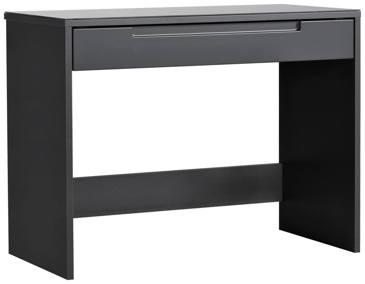 Schreibtisch Mailand anthrazit B/H/T: ca. 97x76x50 cm Mailand - anthrazit (97,00/76,00/50,00cm)