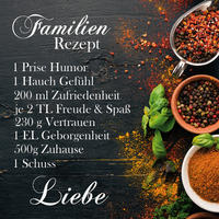 Bönninghoff Keilrahmenbild Spruch B/H/L: ca. 35x2x35 cm Keilrahmenbild 35x35cm - (35,00/35,00/2,00cm) - Bönninghoff