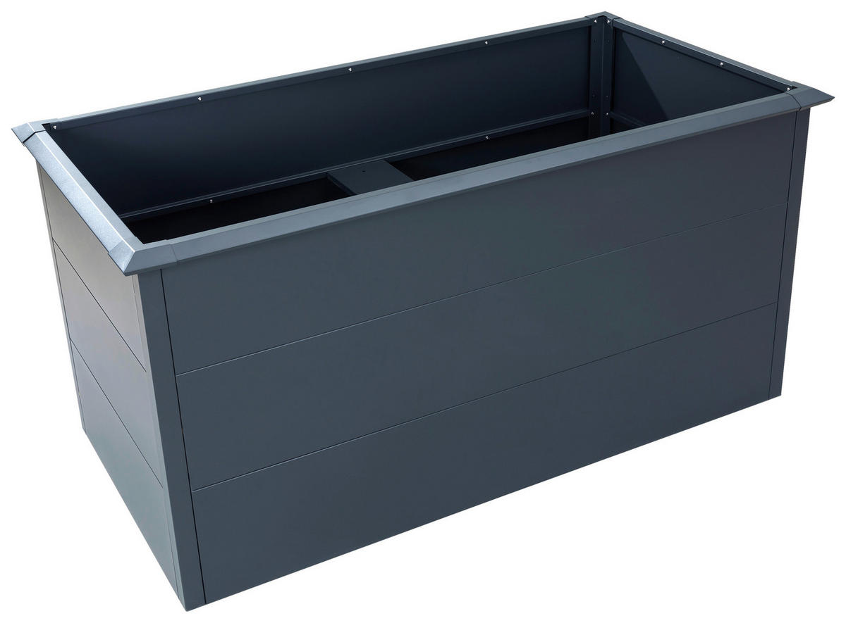 Westmann Hochbeet Primus L anthrazit Metall B/H/T: ca. 150x77x75 cm Primus L - anthrazit (150,00/77,00/75,00cm) - Westmann