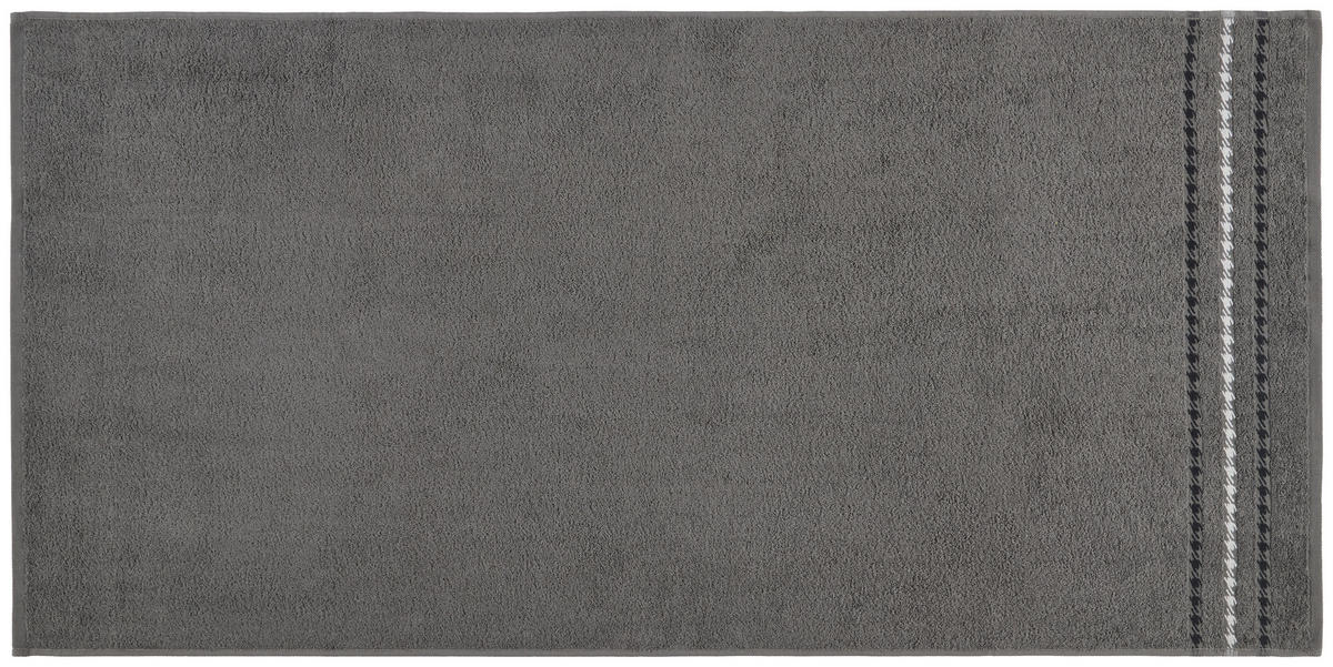 POCOline Duschtuch ANNA ANNA - anthrazit (70,00/140,00cm) - POCOline