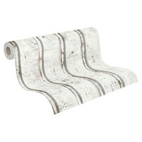 A.S.Creation Vliestapete creme grau B/H/D: ca. 53x1005x8,2 cm Vliestapete - creme/grau (8,20/1005,00cm) - A.S.Creation