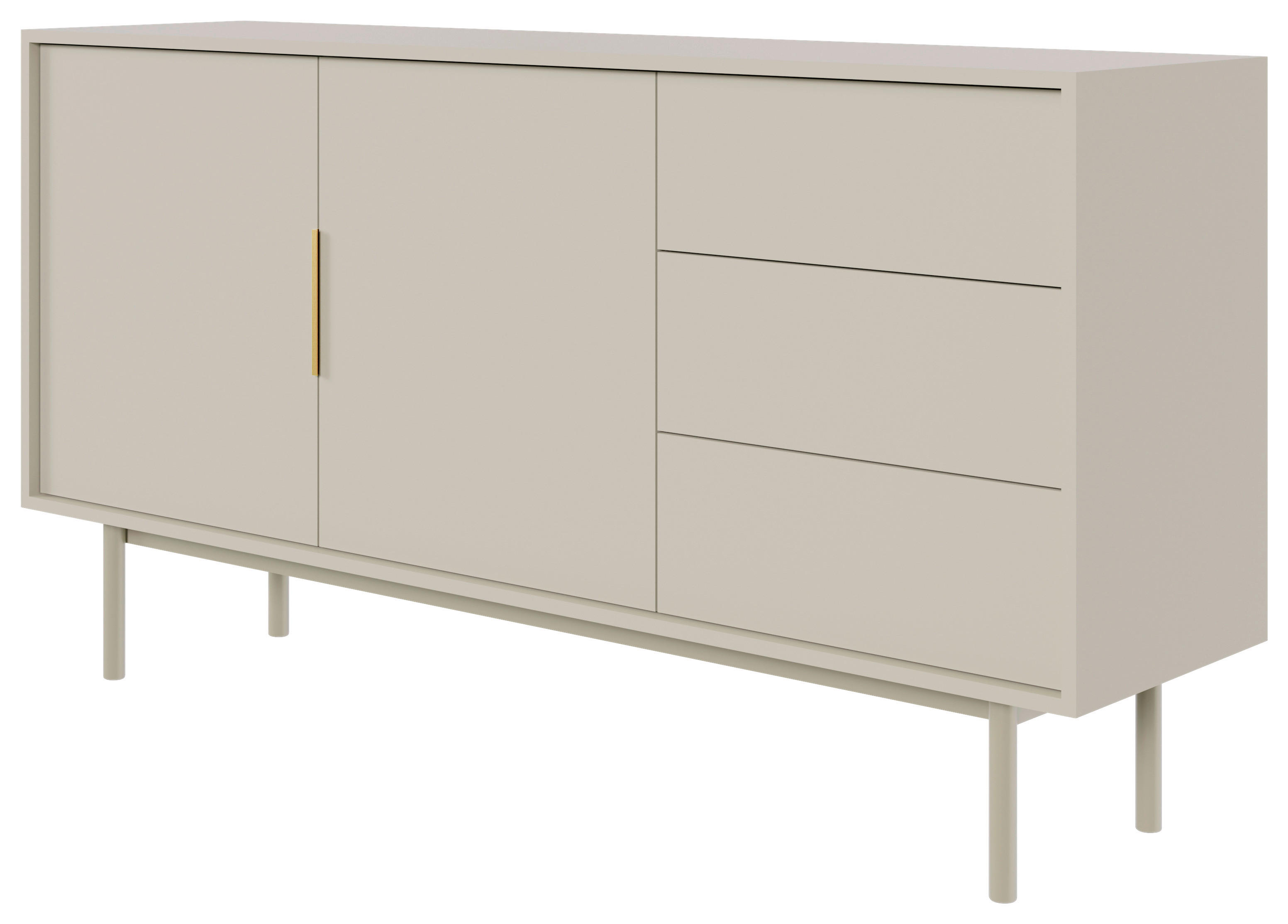 Kommode VIVA Cashmere B/H/T: ca. 154x82x39 cm VIVA - Cashmere (154,00/82,00/39,00cm) - WIPMEB