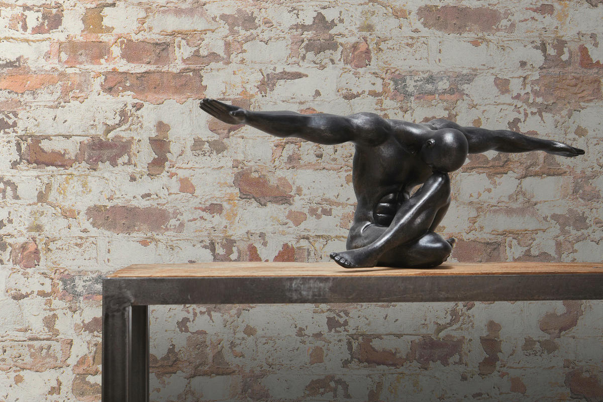 A.S.Creation Vliestapete weiß rot B/H/D: ca. 53x1005x8 cm Vliestapete - weiß/rot (8,00/1005,00cm) - A.S.Creation